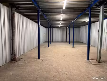 entrepôt privatif 120 m2 sans engagement