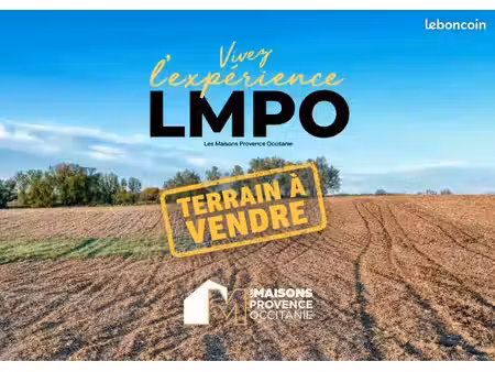 terrain 1 000 m² gemenos