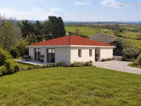 près de meximieux - rapan - terrain à bâtir de 974 m2