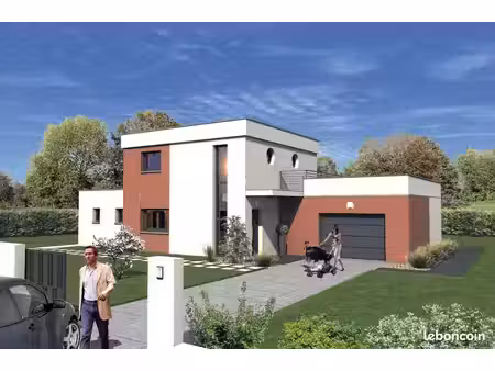 maison 110 m² avec terrain à saint-jean-de-niost (01)