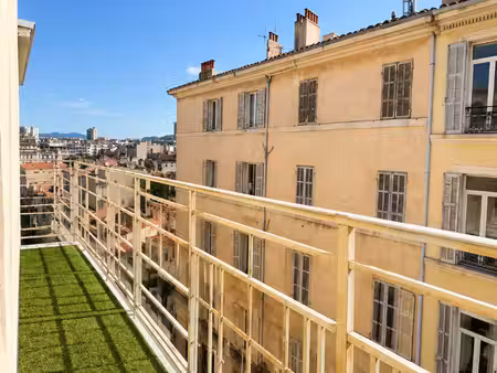 vente appartement 2 pièces  40.02m²  marseille 06