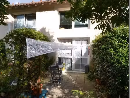 a louer à saint herblain - maison t2 bis meublée avec terrasse dans un environnement calme