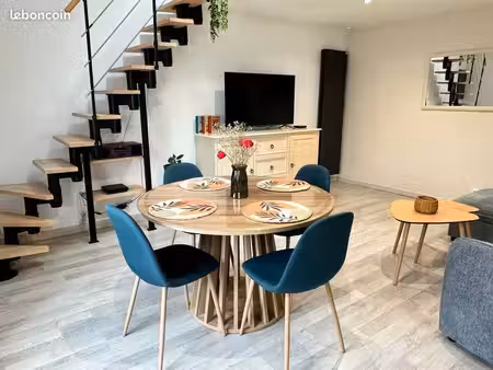 t2 meublé de 59 m² à louer à auxerre