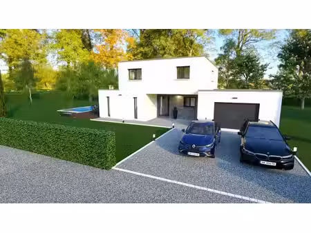 terrain avec maison neuf à vendre