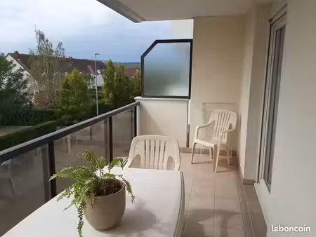 t3 (entièrement rénové et équipé) avec balcon + garage et cave