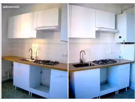 appartement t4 traversant de 77 m² avec balcon  garage et grenier - guéret