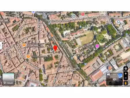 maison en plein cœur d'aix de 153m² de 2 x t2 et 3 x t1 - calme et cachet