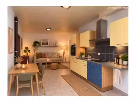 appartement à louer avec 1 chambre   vodelée (vbe68770)