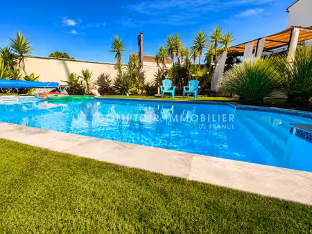 en exclusivité vergèze  villa de pp 130m2 sur 980 m2 de terr