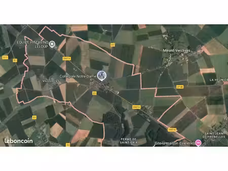 terrain 800 m² ecouis