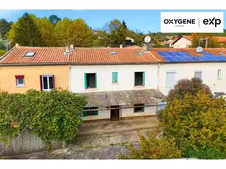 a vendre : maison mitoyenne à rénover avec grand jardin – bo