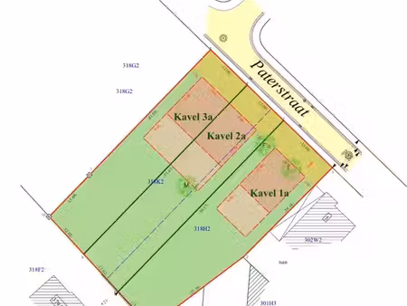 3 terrains à bâtir à vendre à deerlijk