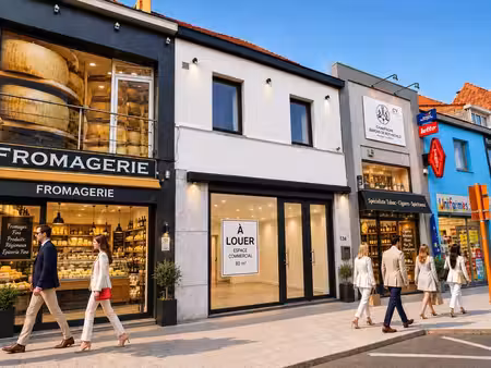 local commercial à louer  waterloo  80 + 75m²