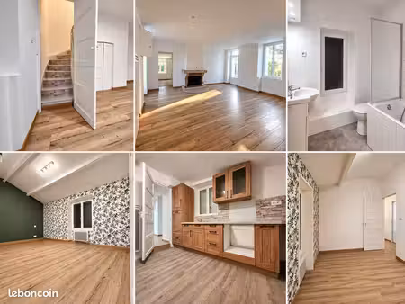 ? maison rénovée 75 m² – 2 chambres – jardin 543 m² – garage – chantonnay - 780 hc