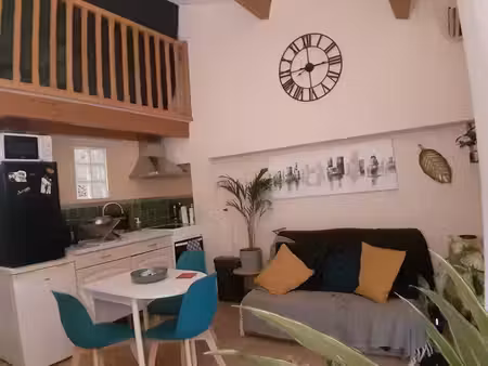 palavas centre pieton f2 terrasse a l'annee