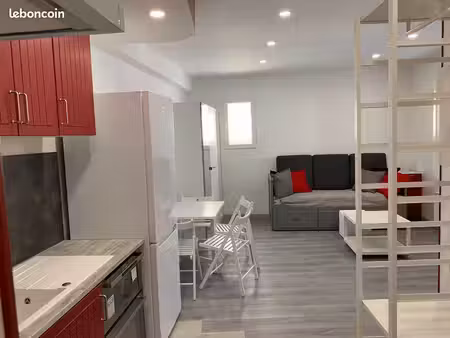 studio meublé tout équipé (avec parking en option)
