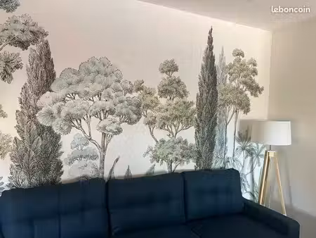 t2 meublé- sans jardin ni balcon