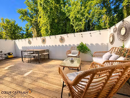 à vendre - thuir - villa t3 recente plain pied