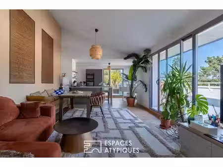 appartement roof top et sa terrasse de 70 m2 sur la cime des arbres