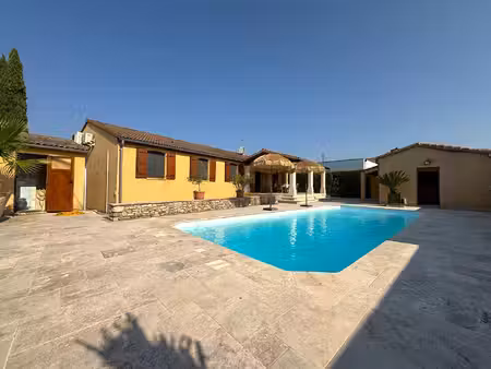 maison st julien les rosiers - 7 pièces - 105 m² + gîte 36 m² + piscine