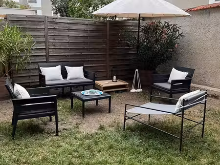 t3 hyper centre avec jardin privatif 100m2