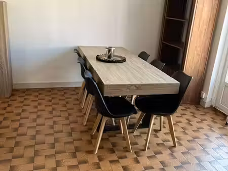 grand appartement t4 avec garage et jardin