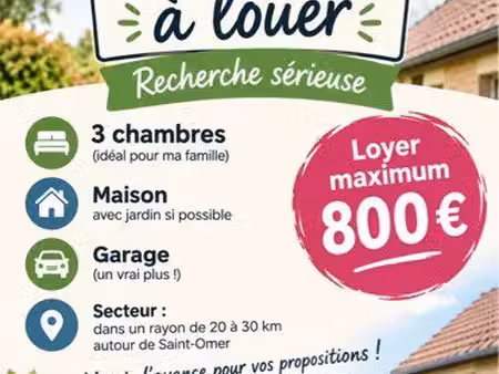 recherche maison 3 chambres