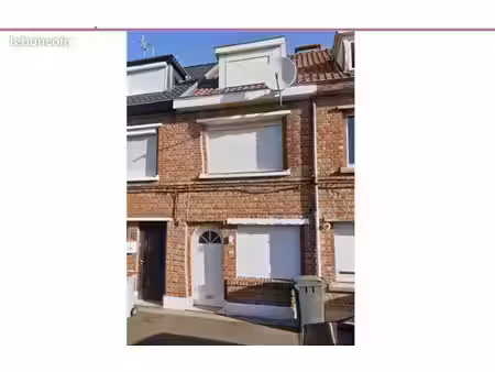 ? maison 1930 – 73 m² avec cour – houplines
