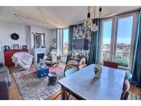 appartement bois colombes 4 pièces 100 24 m² au sol - 61 46 m² loi carrez