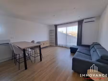 jacou / le devois - magnifique t2 rénové de 42.83 m²