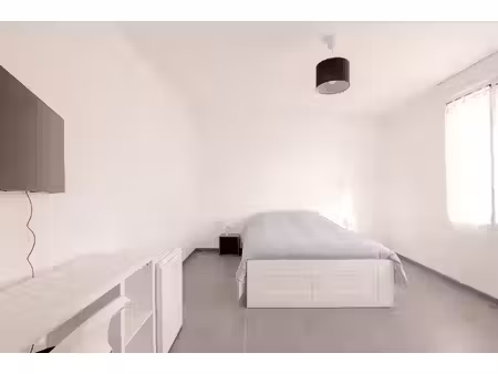 chambre meublée avec climatisation dans co-living - pessac