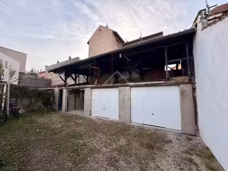 lot de 3 garages + espace de stockage à bischheim