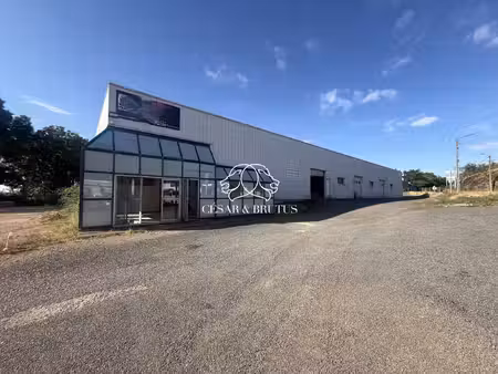 local d'activité avec showroom bénéficiant d'une visibilité