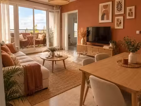 appartement 4 pièces de 68 m² avec balcon et vue dégagée
