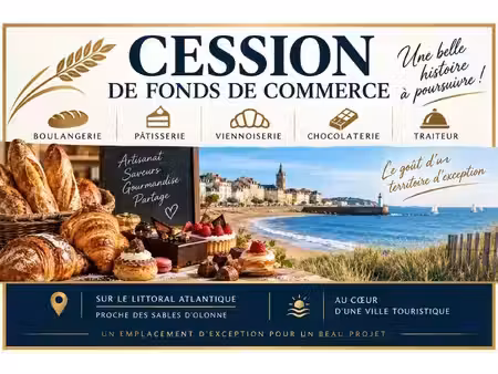 à saisir – belle affaire boulangerie-pâtisserie- viennoiserie - chocolaterie & traiteur