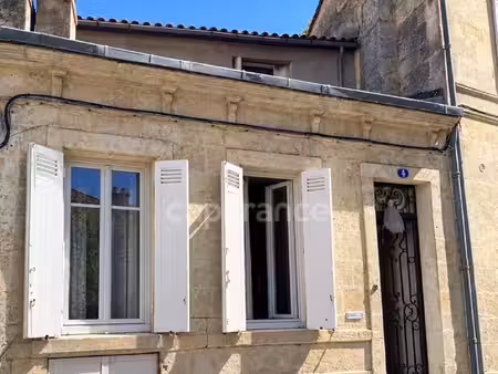 bordeaux rive droite - vieux lormont - echoppe bordelaise 3 pieces de 78m2 a renover