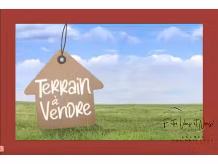 terrain 850m2 avec vue campagne