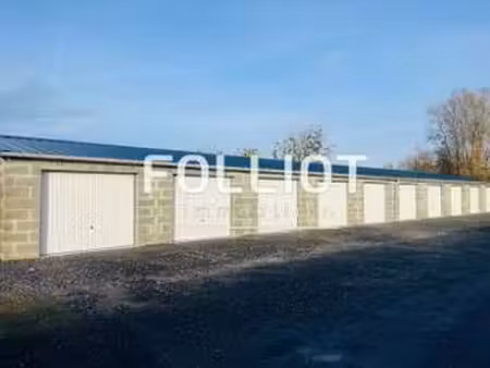 location garage box et parking à sainte-marguerite-d'elle (14330) : à louer / 17m² sainte-
