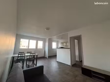 t2 meublé 48 m² – parking + cave – chazelles-sur-lyon