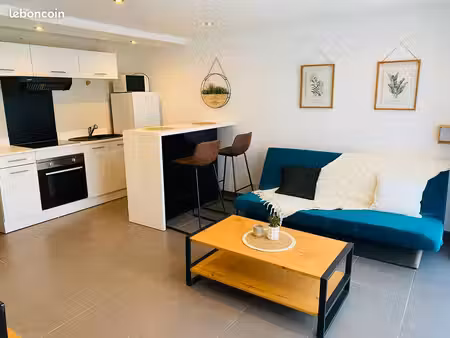 appart t2 chambre séparé avec jardinet