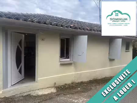 charmante maison de plain-pied avec garage et jardin