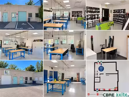 location local d'activités meylan 165 m²