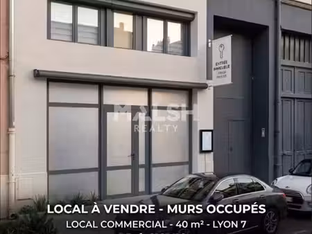 achat local commercial 39m²
