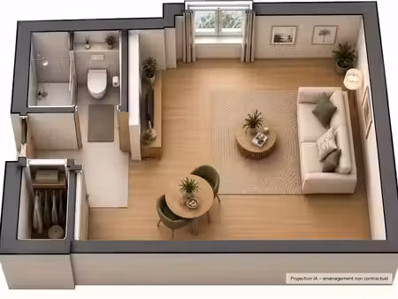 vente appartement 1 pièce 12 m² à la colle-sur-loup (06480)  50 828 €