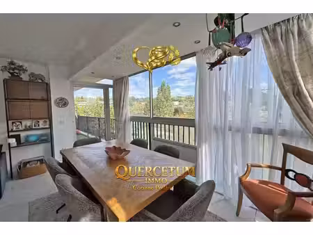 'chene d'or' : dernier etage - 107.62 m² - balcon filant 16 m² - 4 chambres - cave - box