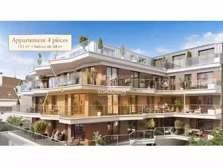 achat appartement 4 pièces 114m² le touquet paris plage 62520
