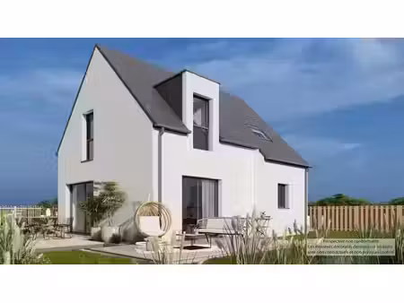vente maison neuve 5 pièces 88 m² à fouesnant (29170)  266 000 €