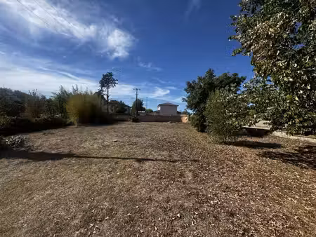 terrain à bâtir