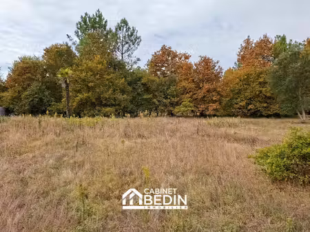 achat terrain 1 100m² parentis en born 40160