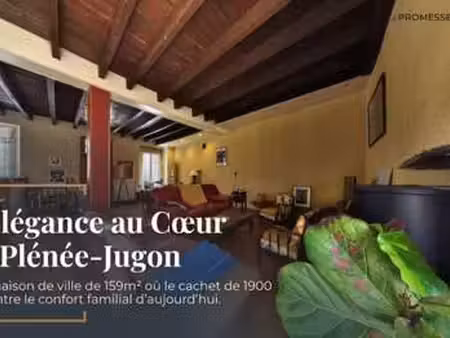 vente maison à plénée-jugon (22640) : à vendre / 159m² plénée-jugon